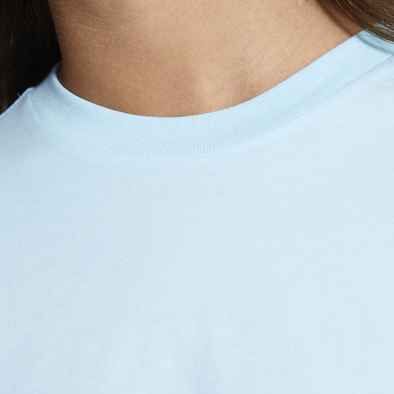 Oversized long sleeve tee "Bree" Turquoise